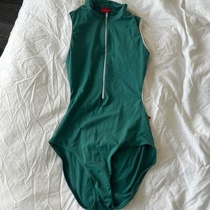 Yumiko Green Leotard